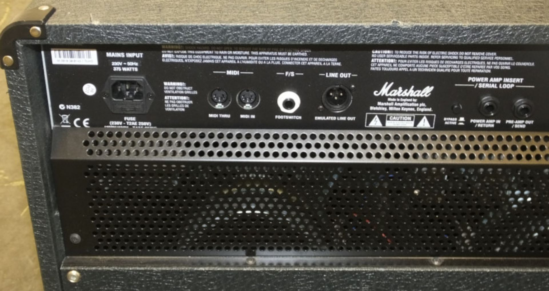 Marshall 210C 100W Guitar Valve Amplifier - Image 6 of 8