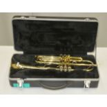 Bach TR300 Trumpet in case - Serial Number - E69540