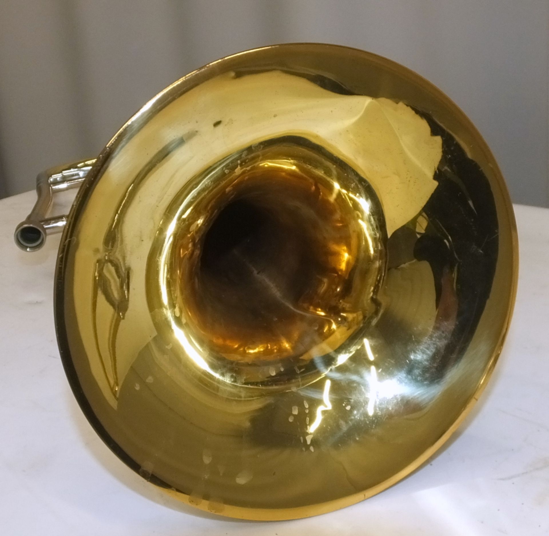 Yamaha Model YSL - 653 Trombone in case - Serial Number - 201606 (damage and dents on instrument) - Image 12 of 15