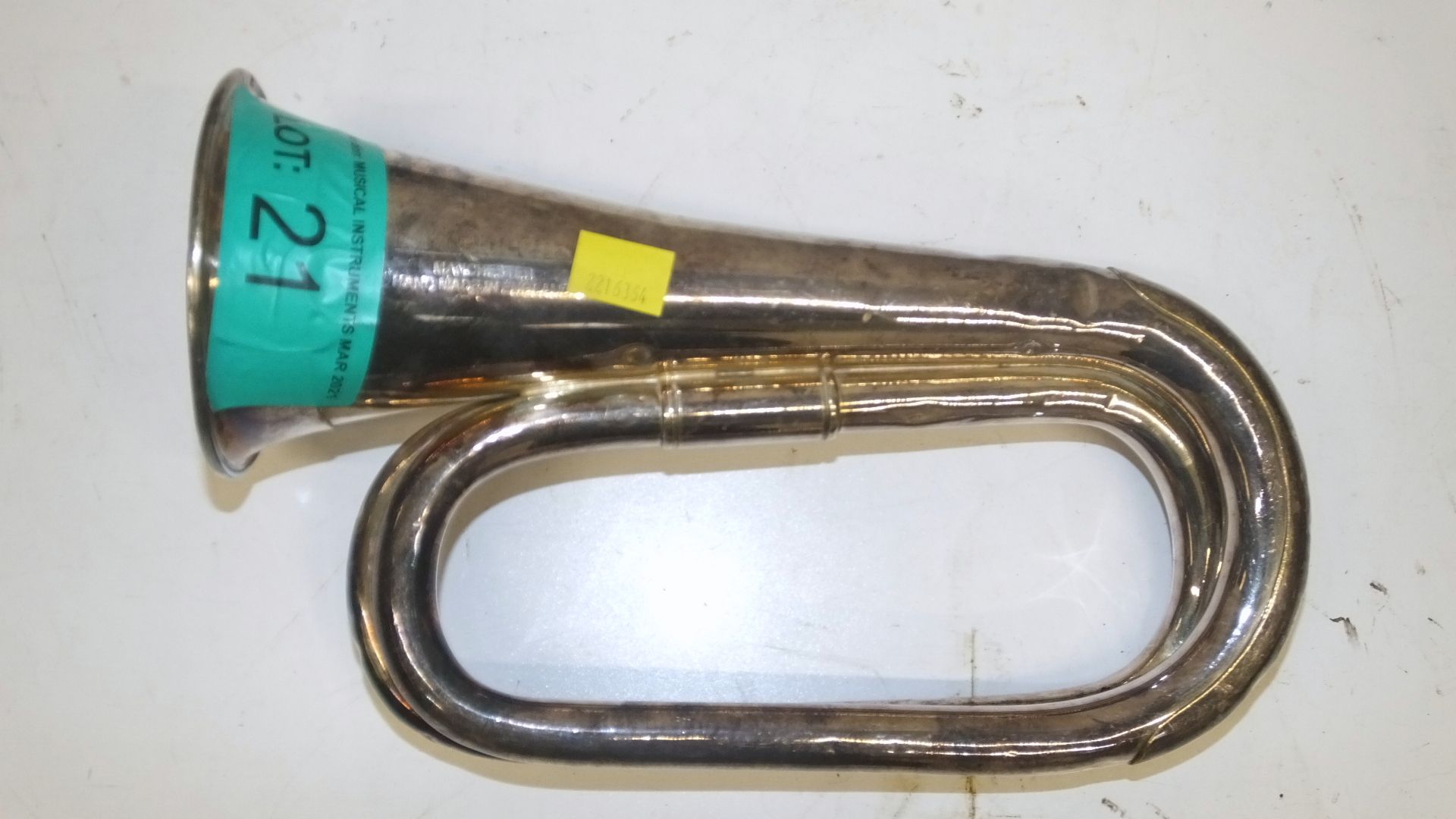 McQueens Bugle - Serial Number - 952 (no lead pipe and excessive dents) - Image 2 of 3