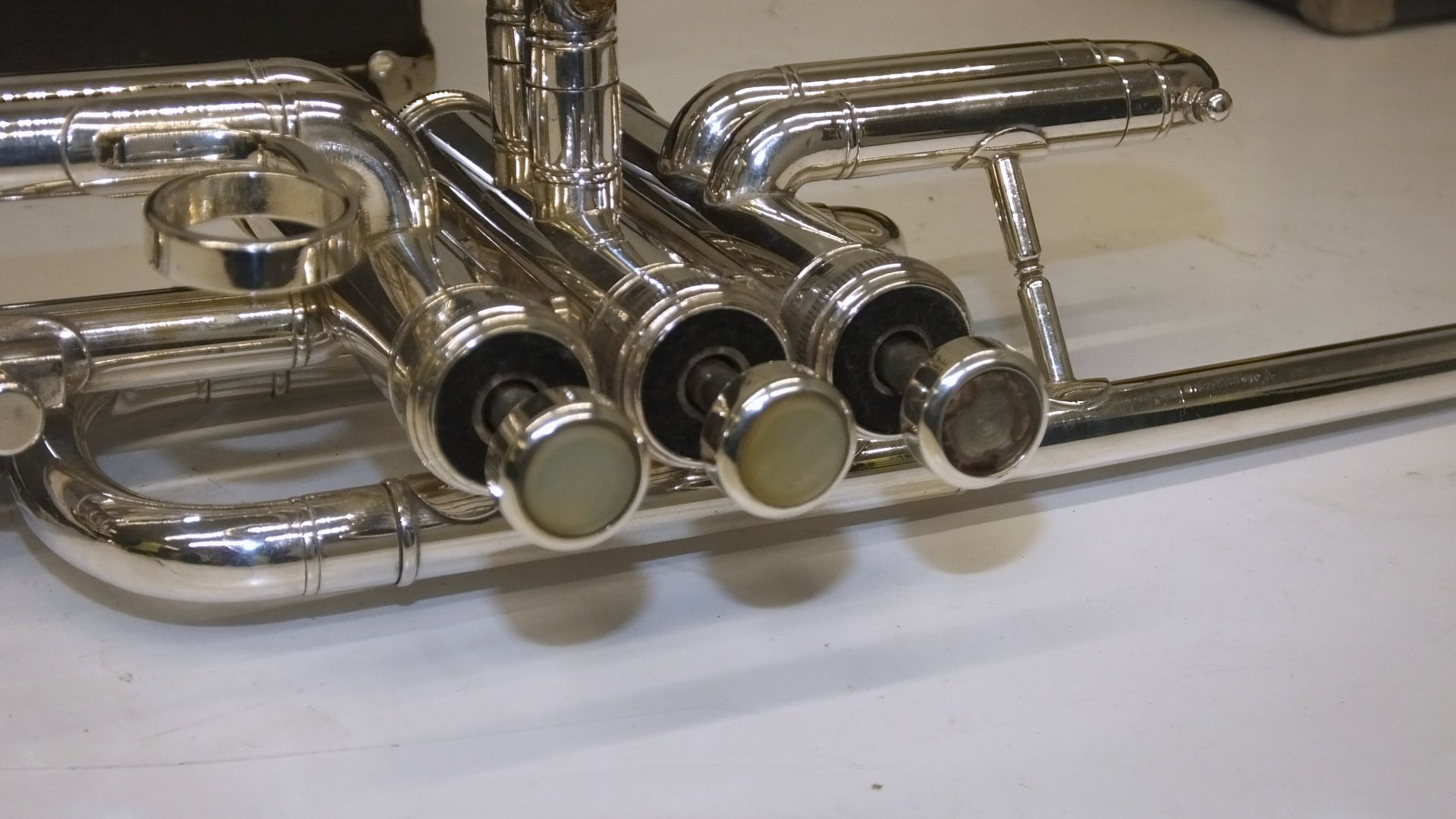 Besson International Fanfare Trumpet in case - Serial Number - 706 - 740936. - Image 7 of 10