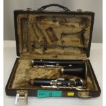 Buffet Crampon Clarinet (incomplete - damage as seen in pictures) - Serial Number - 275704