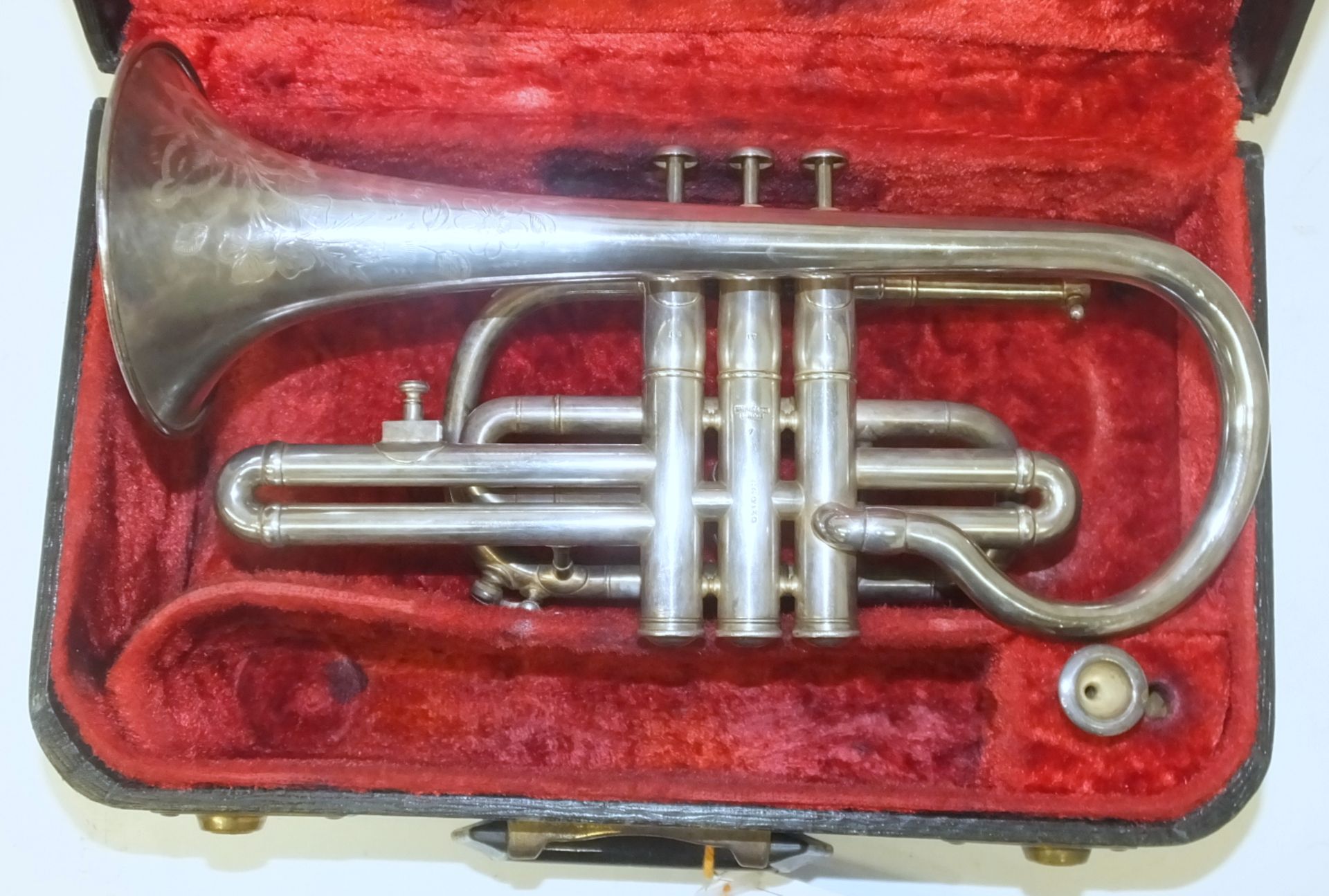 Hawkes & Son Cornet - Serial Number - 669039 - Image 6 of 8