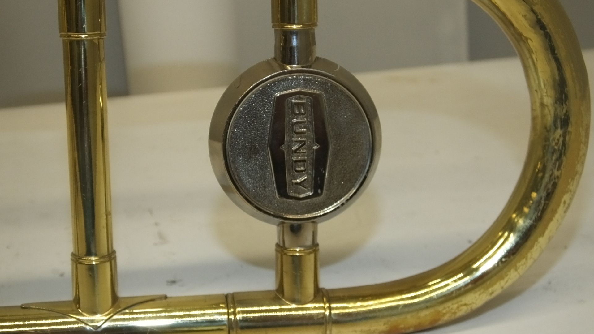 Selmer Bundy Trombone in case - Serial Number - 925054 (dents on instruments) - Image 12 of 13