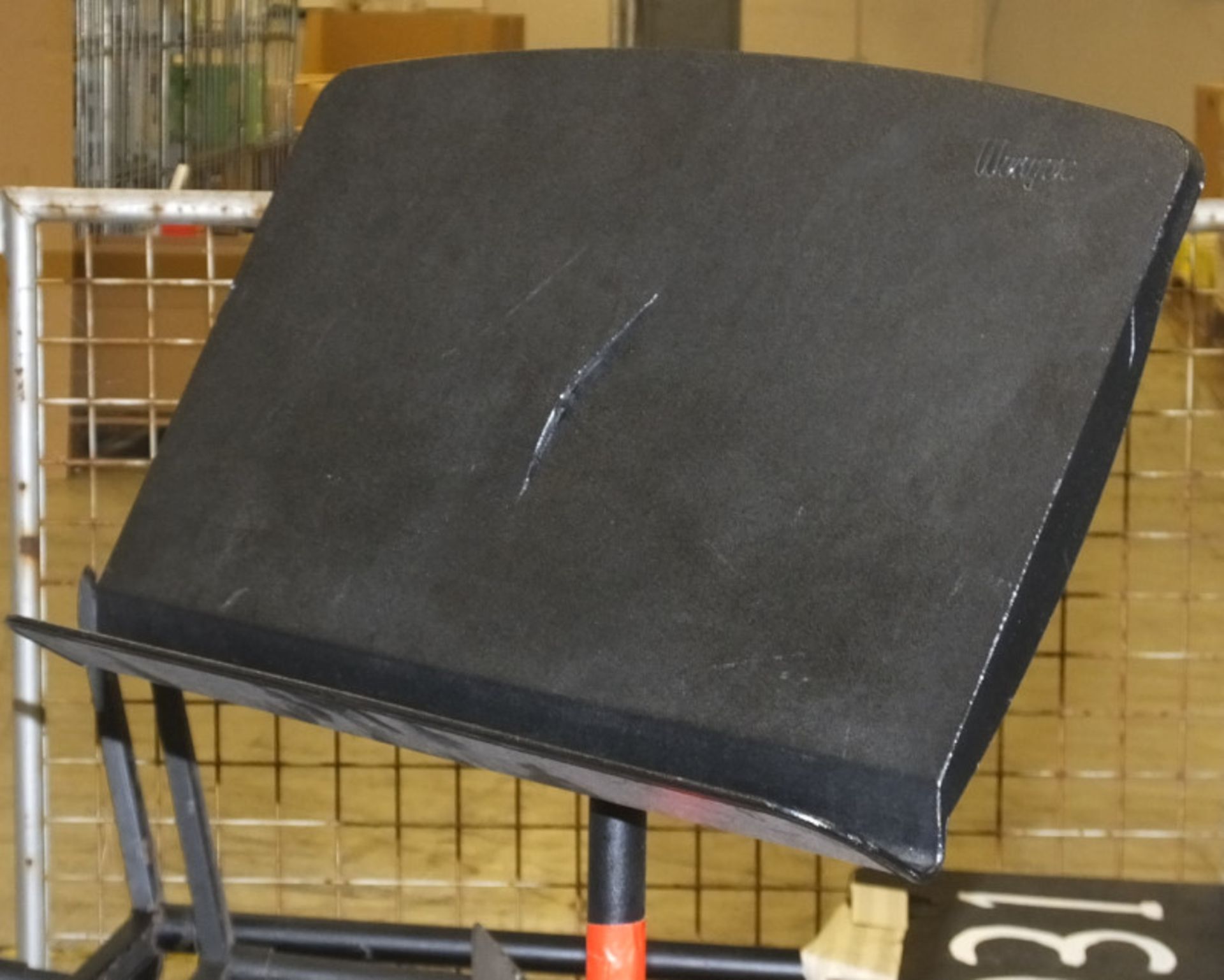 7x Adjustable Music Stands - Black - Image 3 of 5