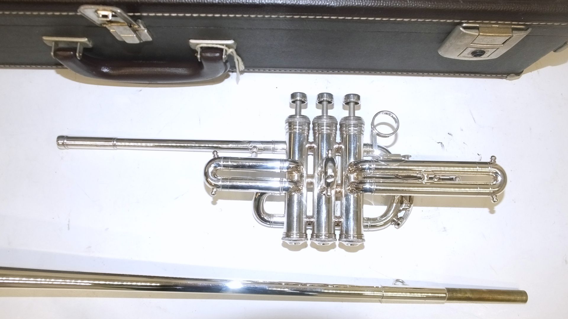 Besson International Fanfare Trumpet in case - Serial Number - 706 - 719532 - Image 2 of 8