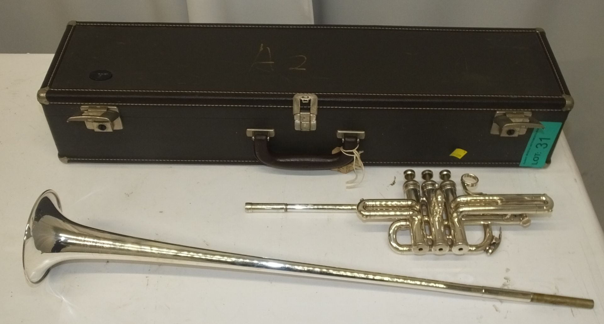 Besson 700 Fanfare Trumpet in case - Serial Number - 706 - 837757