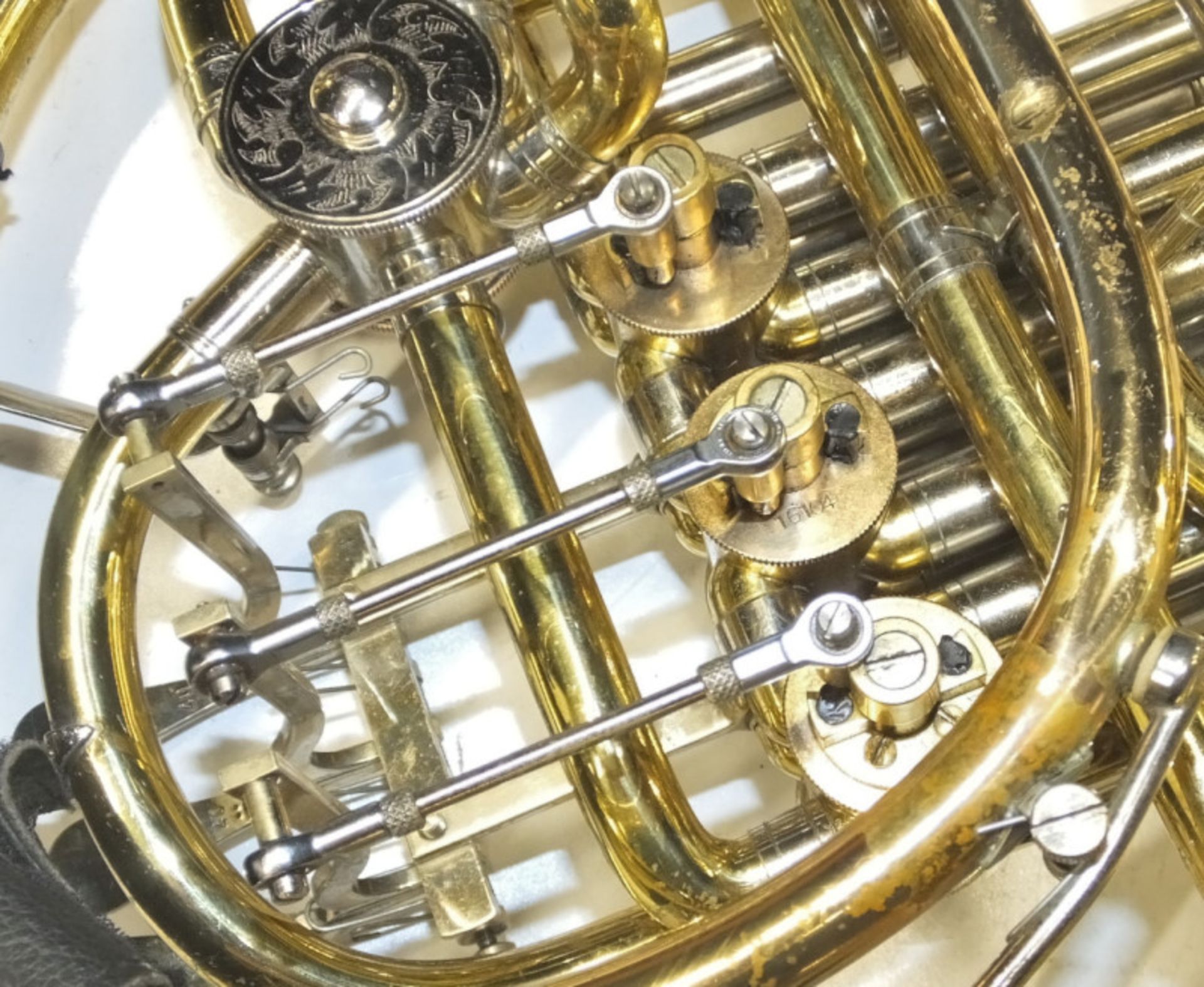 Gebr Alexander Mainz Mod 103 French Horn in case - Serial Number - 16104. - Image 15 of 16