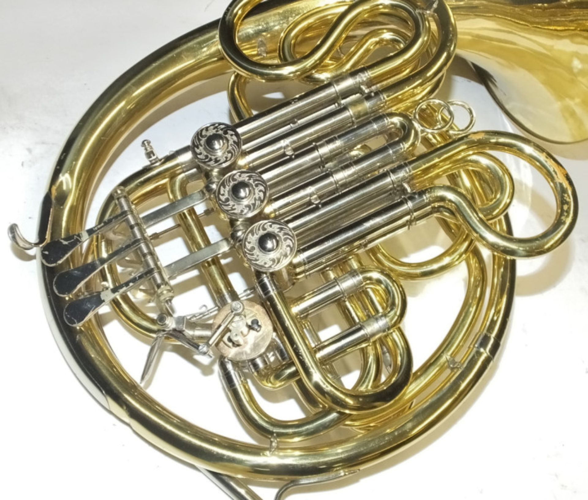 Gebr Alexander Mainz Mod 103 French Horn in case - Serial Number - 18408. - Image 4 of 18