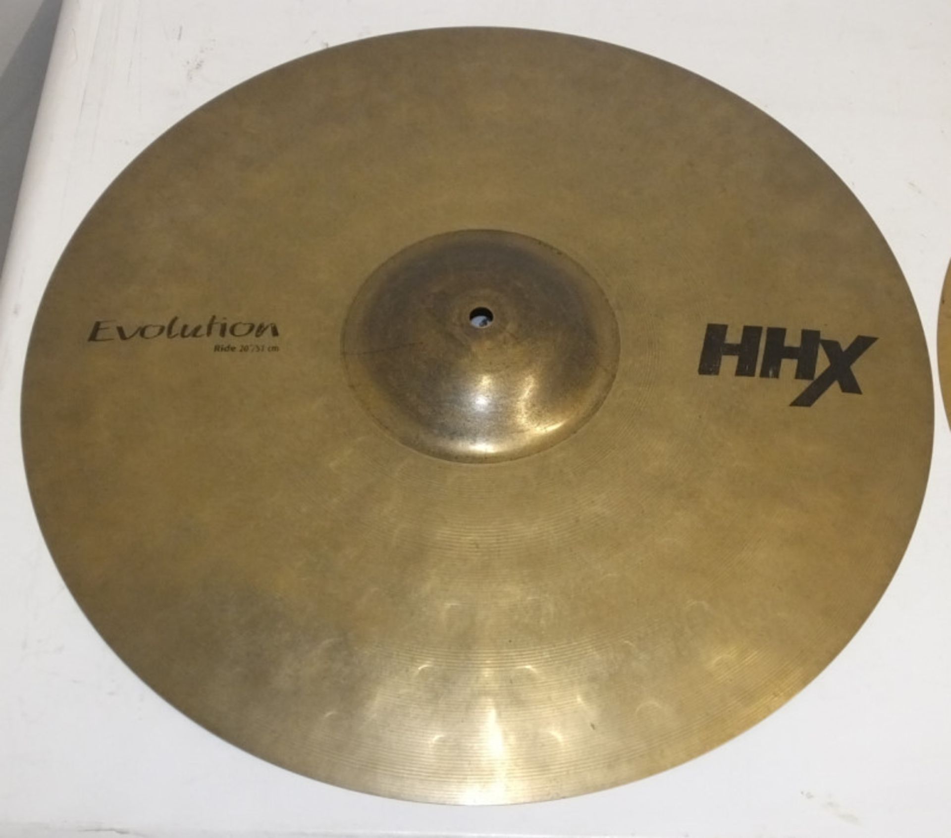 16" & 18" Zildjian A Custom Crash Cymbals (dent to 18" rim), Sabian 14" HHX Evolution Hi-Hats & more - Image 4 of 9