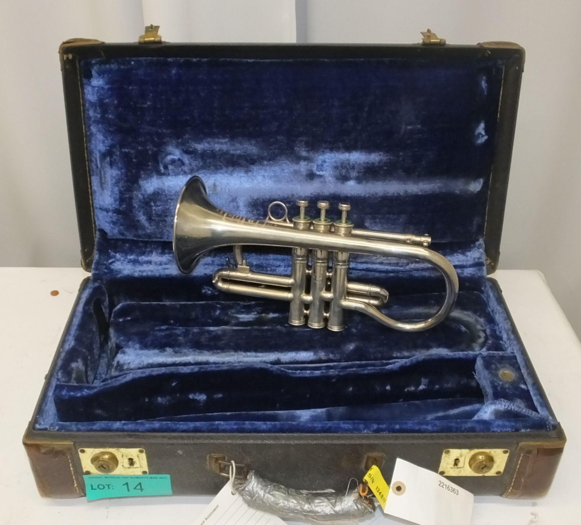 Besson & Co 'Prototype' Cornet (Eb) in case - Serial Number - 134811