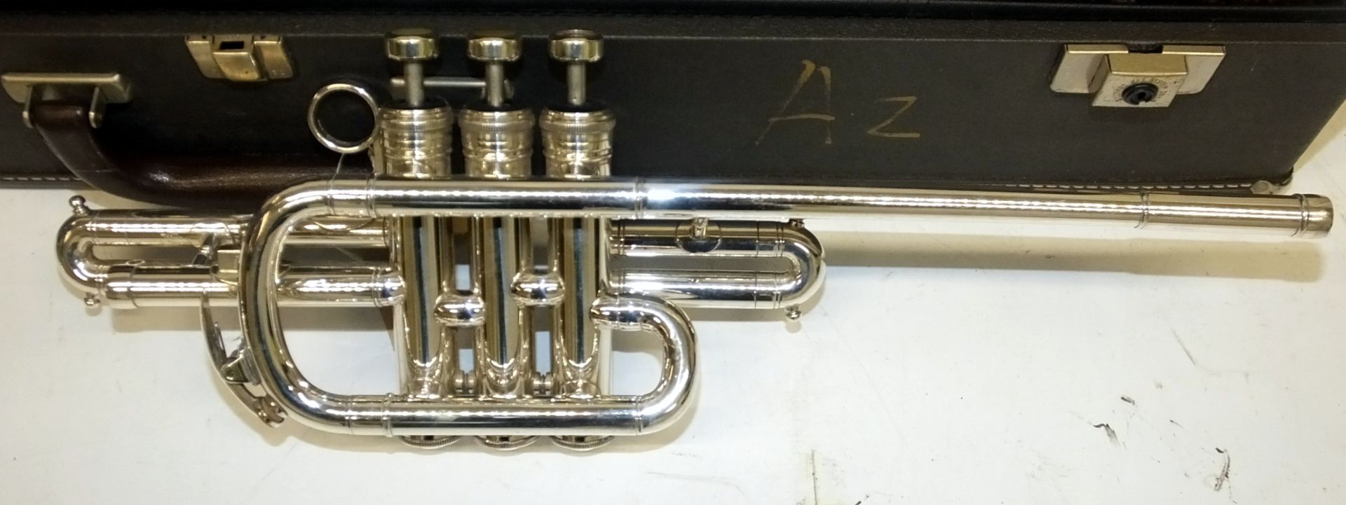 Besson International Fanfare Trumpet in case - Serial Number - 706 - 740936. - Image 3 of 10