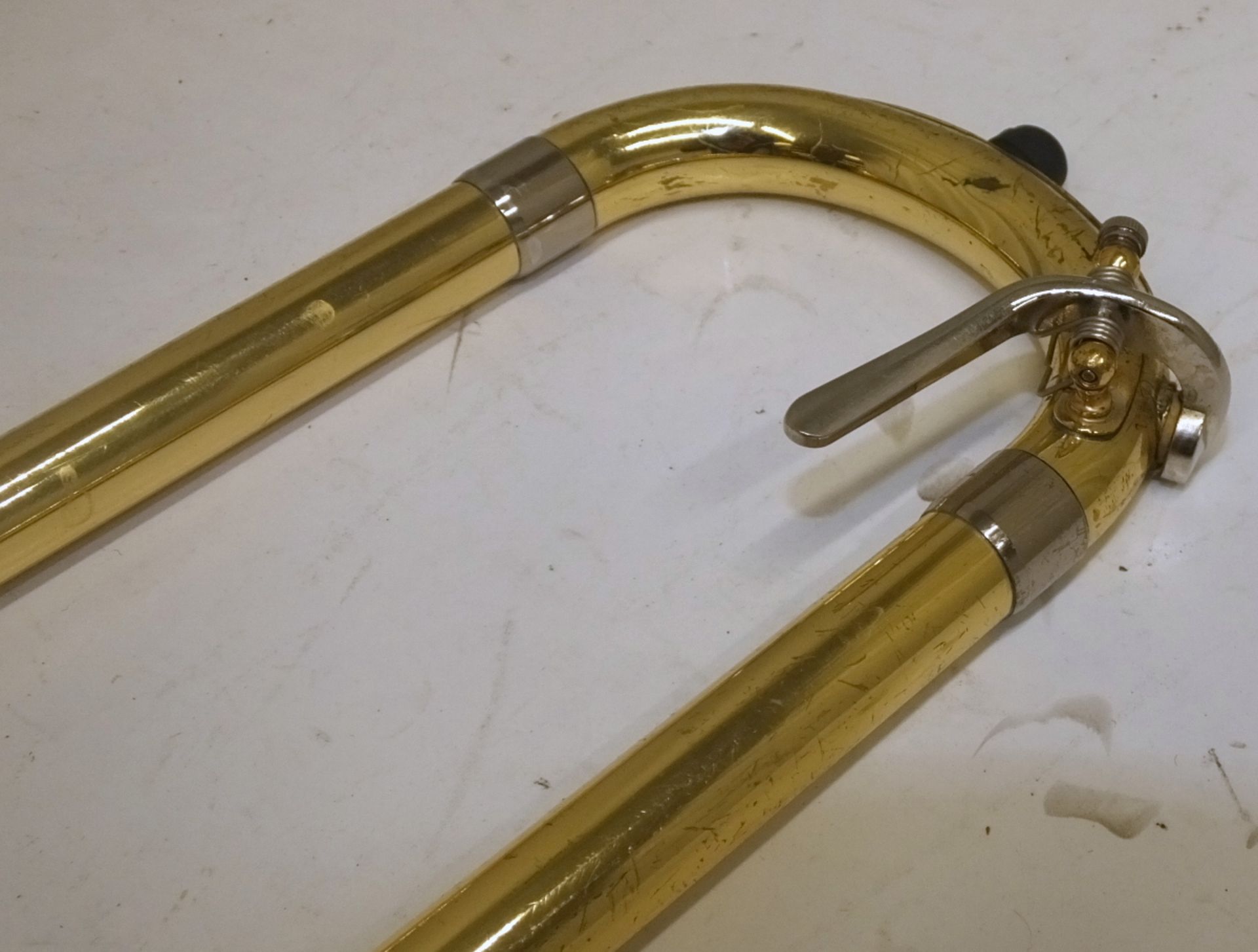 Yamaha Model YSL - 653 Trombone in case - Serial Number - 201606 (damage and dents on instrument) - Image 9 of 15