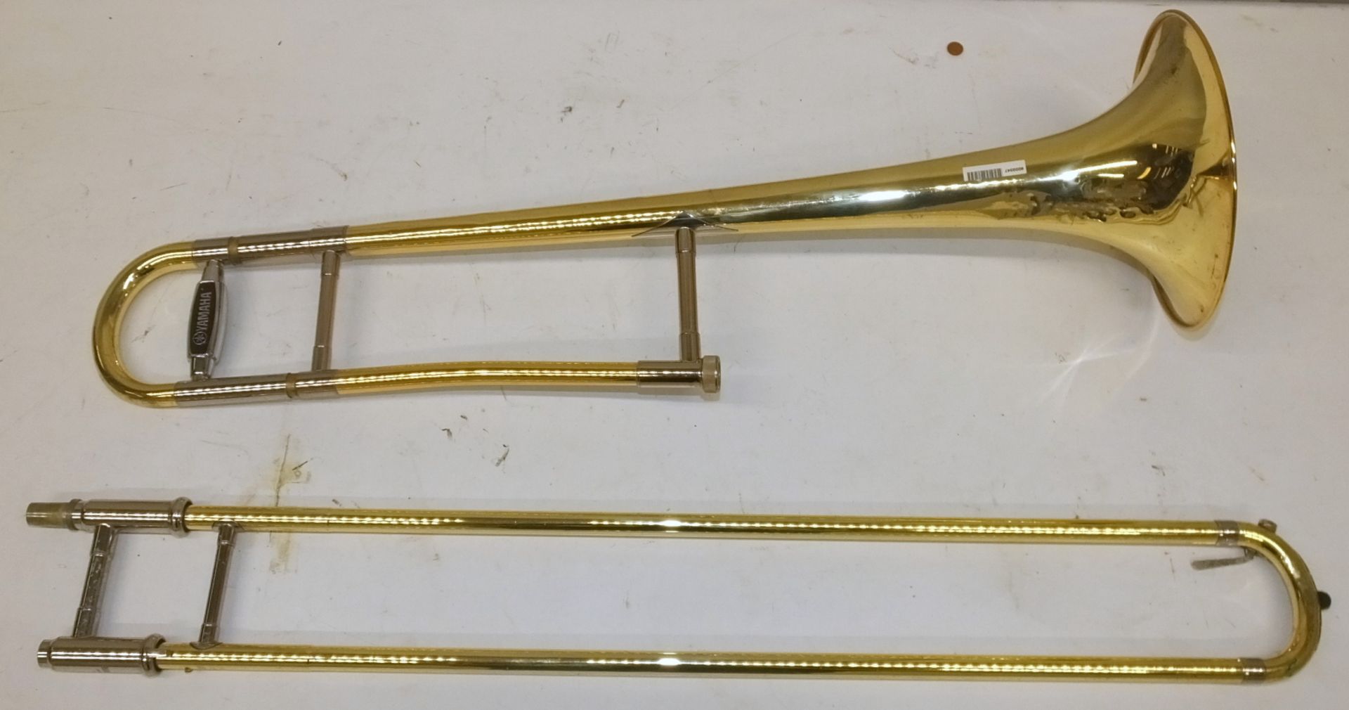 Yamaha Model YSL - 653 Trombone in case - Serial Number - 201606 (damage and dents on instrument) - Image 3 of 15