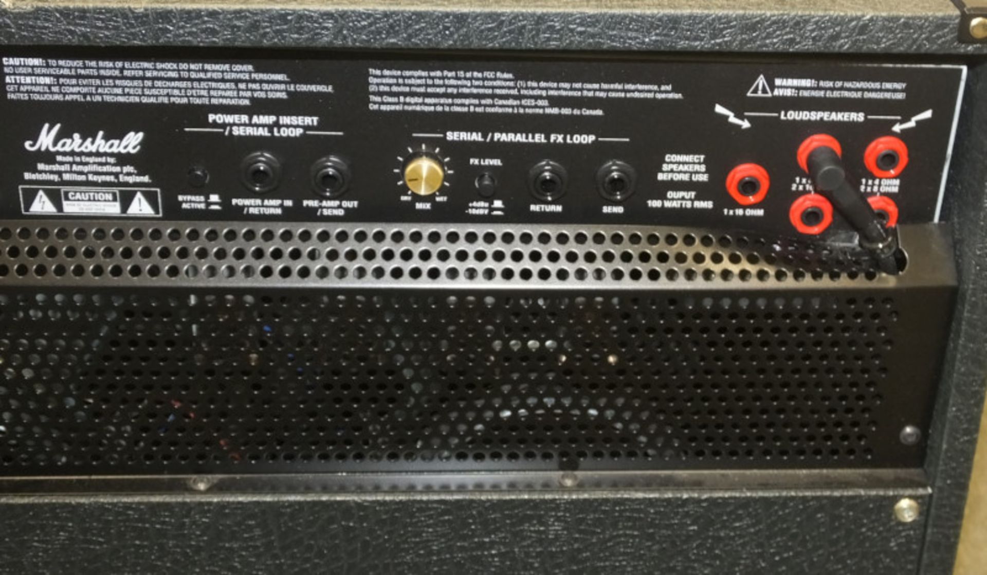 Marshall 210C 100W Guitar Valve Amplifier - Image 7 of 8