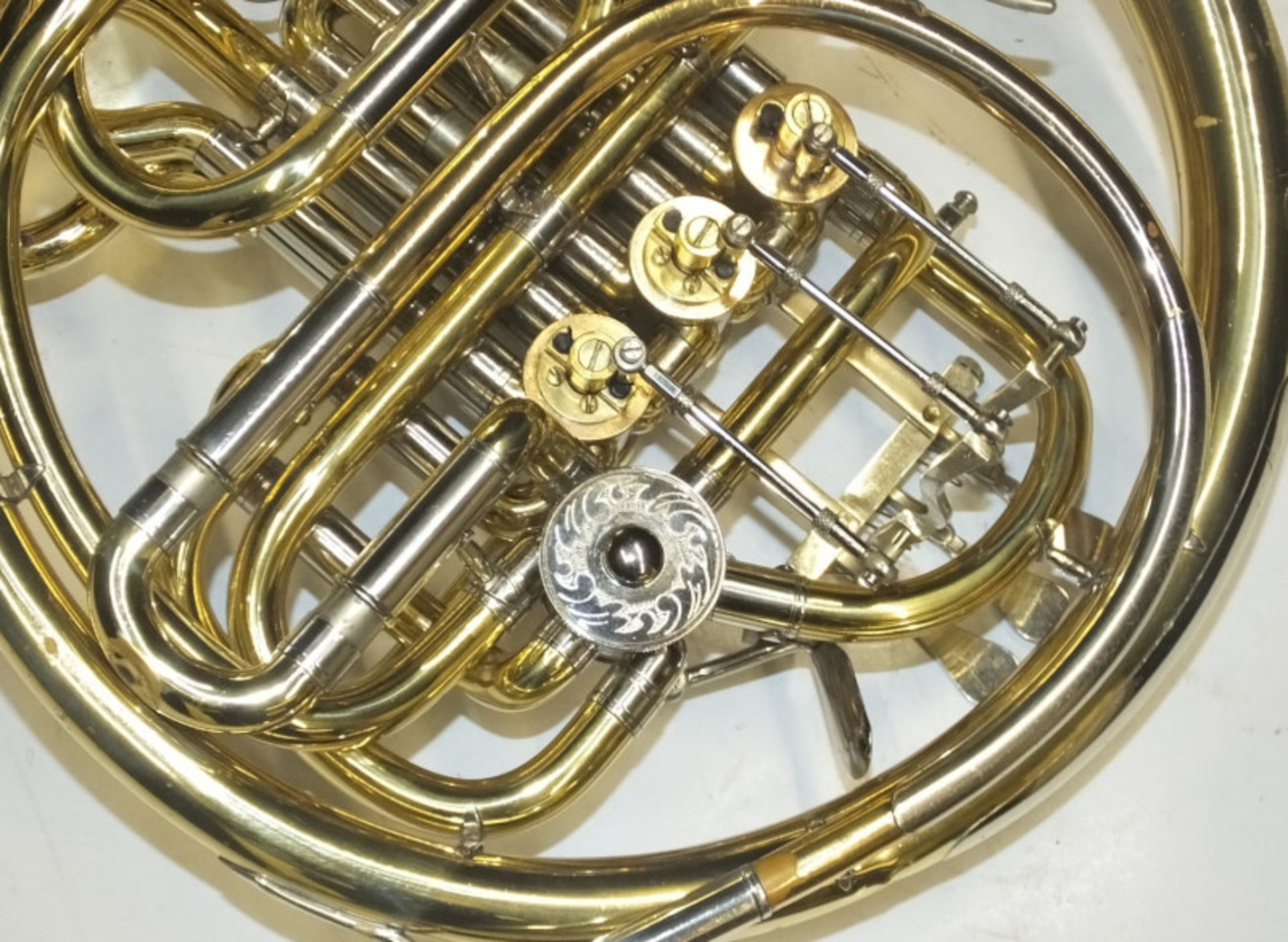 Gebr Alexander Mainz Mod 103 French Horn in case - Serial Number - 18408. - Image 8 of 18