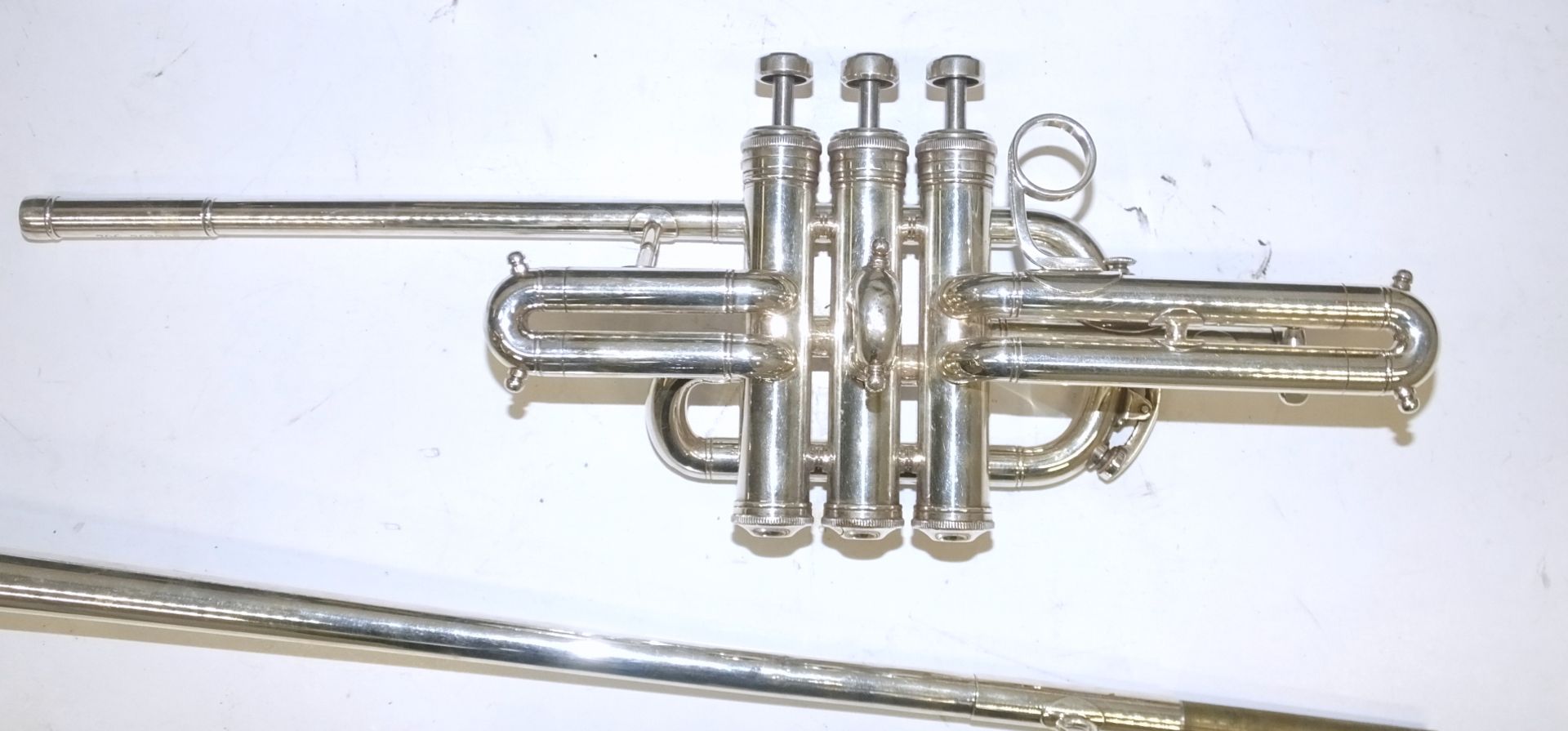 Besson 700 Fanfare Trumpet in case - Serial Number - 706 - 763702 - Image 3 of 10