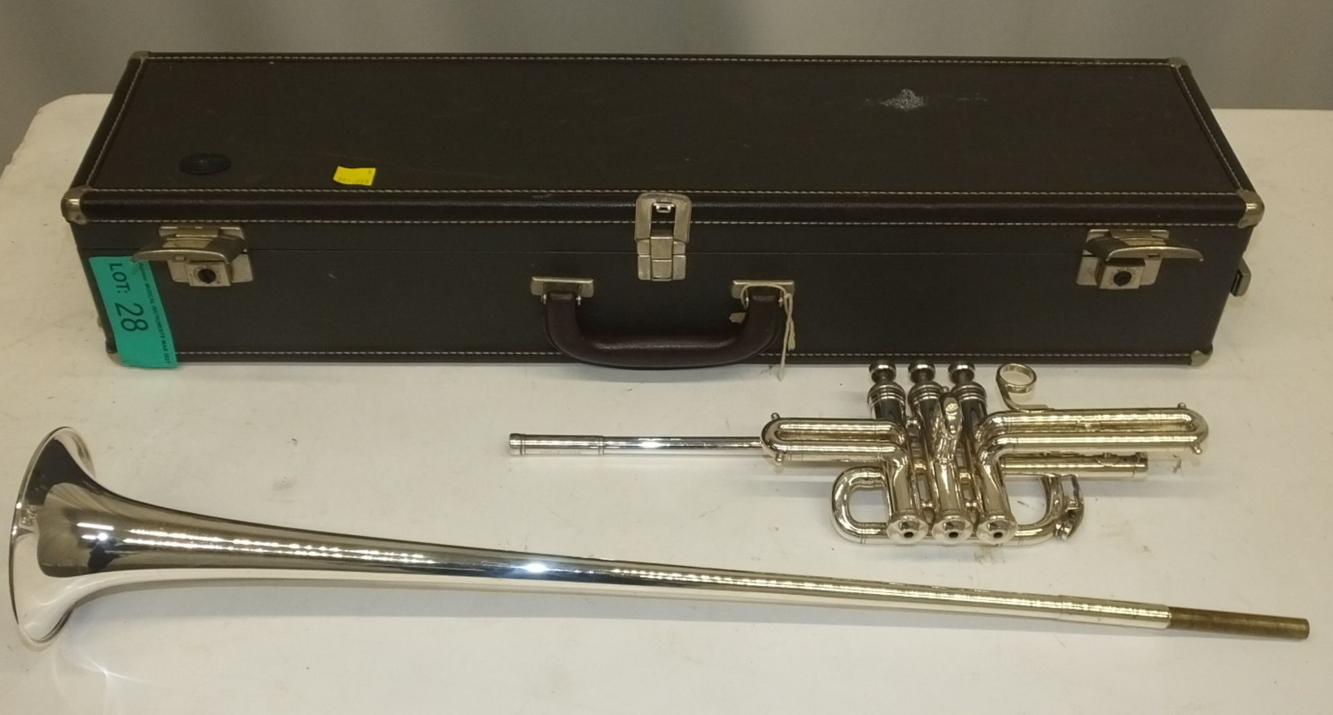 Besson International Fanfare Trumpet in case - Serial Number - 706 - 719532