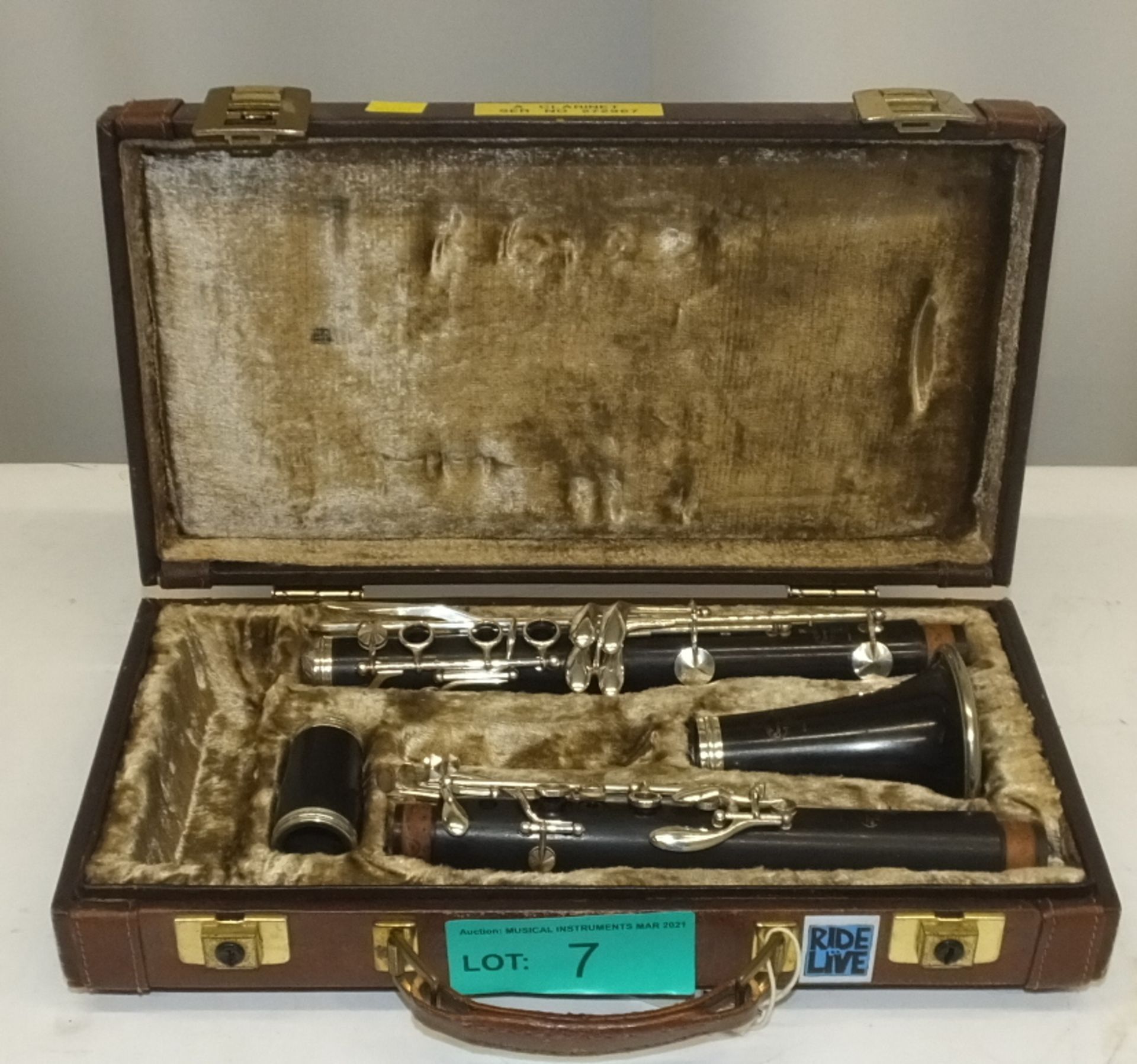 Buffet Crampon Clarinet (A) - Serial Number - 272967