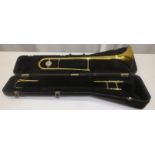 King Trombone in case - Serial Number - 108606 - A4984 (dents on instrument)