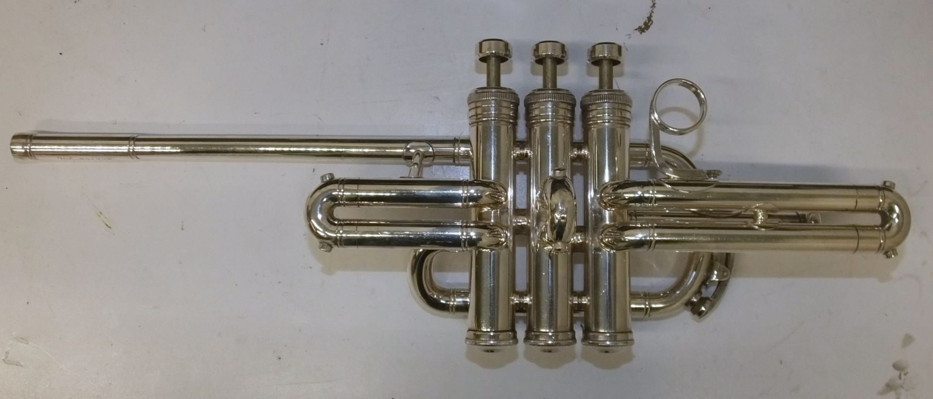 Boosey & Hawkes Fanfare Trumpet in Besson case - Serial Numbers in description. - Image 5 of 10