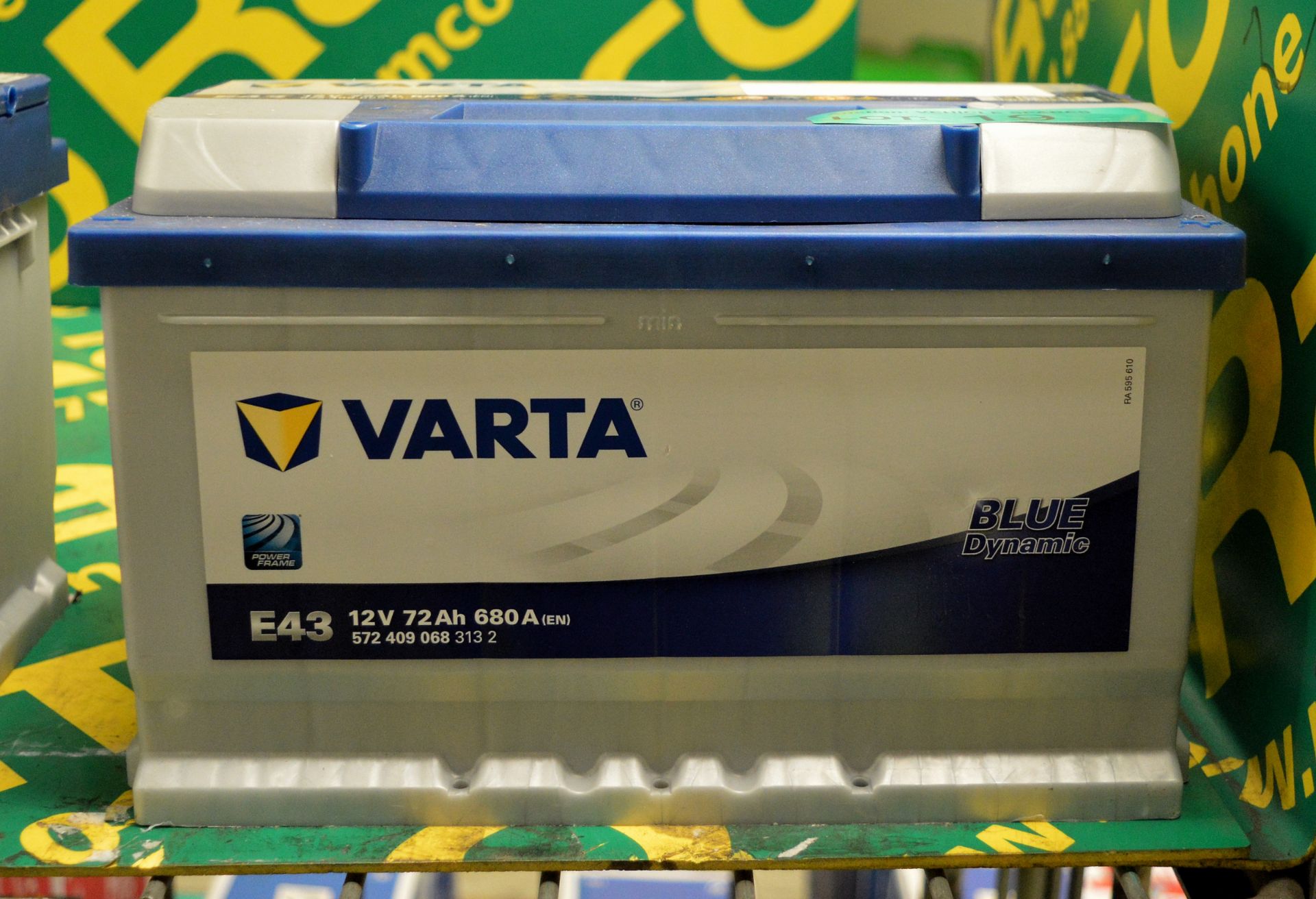 Varta Blue Dynamic E43 12V 72Ah 680A Battery