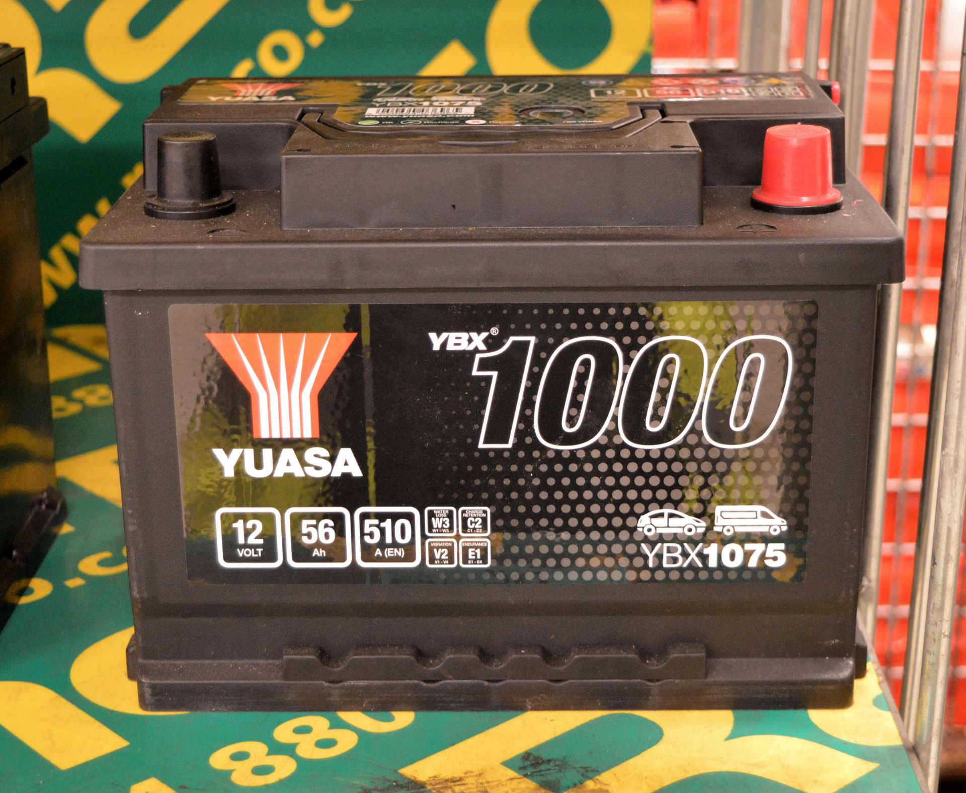 Yuasa YBX1075 12V 56Ah 510A Battery