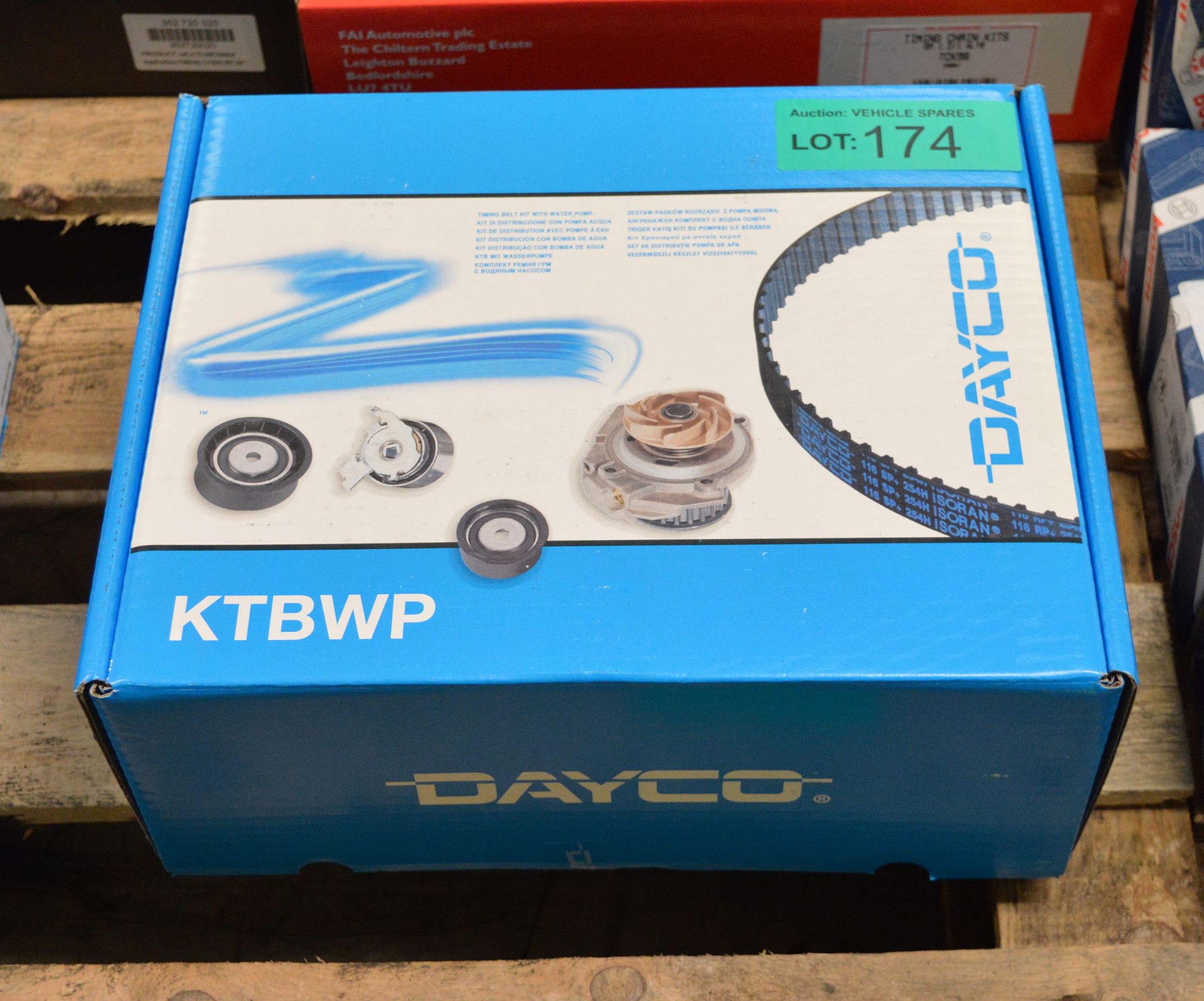 Dayco Timing Belt Kit with Water Pump KTBWP3230 - Citroen C3 1.4HDi