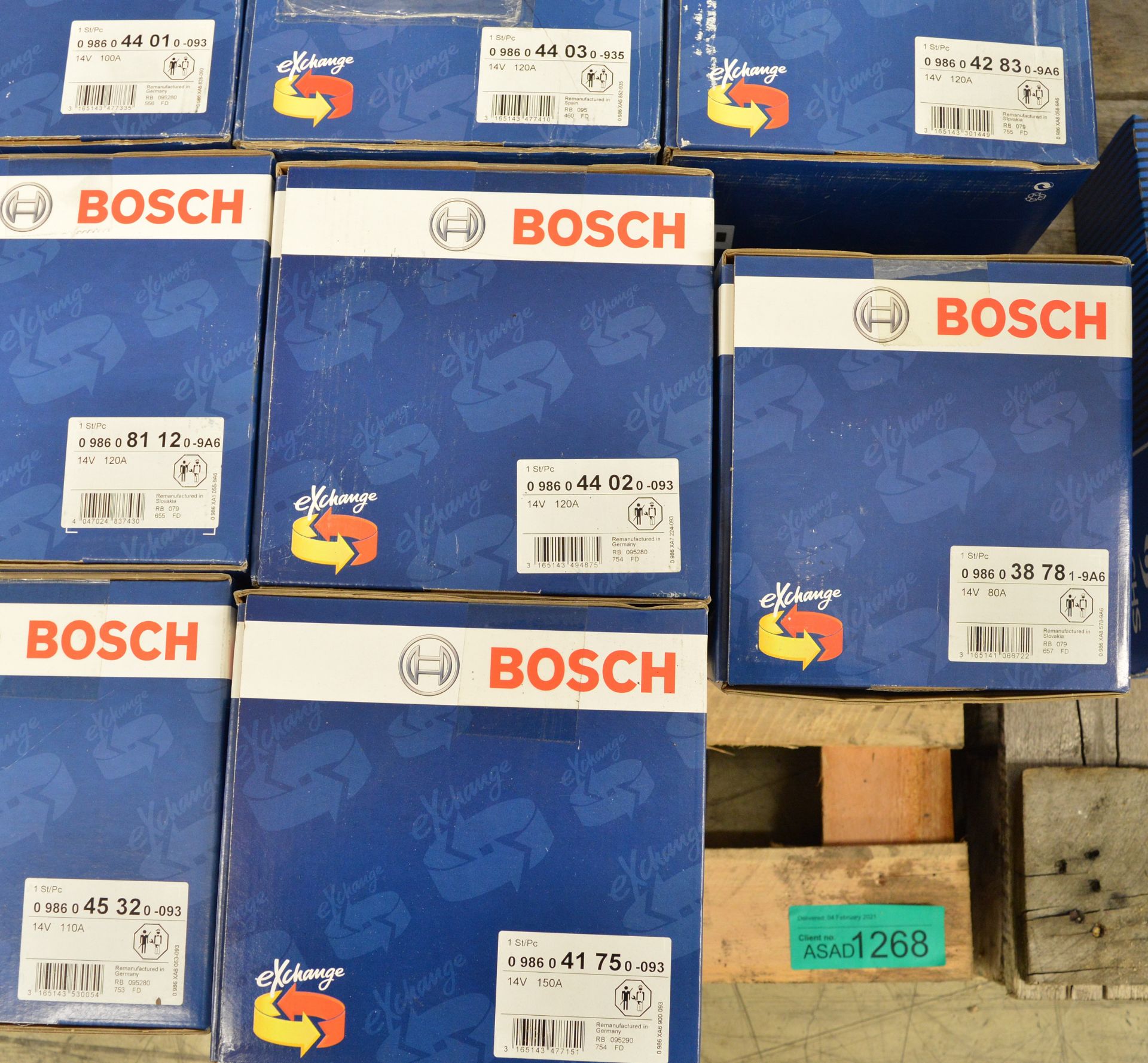 Bosch Alternators - See photos for part numbers - Image 3 of 5