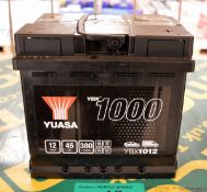 Yuasa YBX1012 12V 45Ah 380A Battery