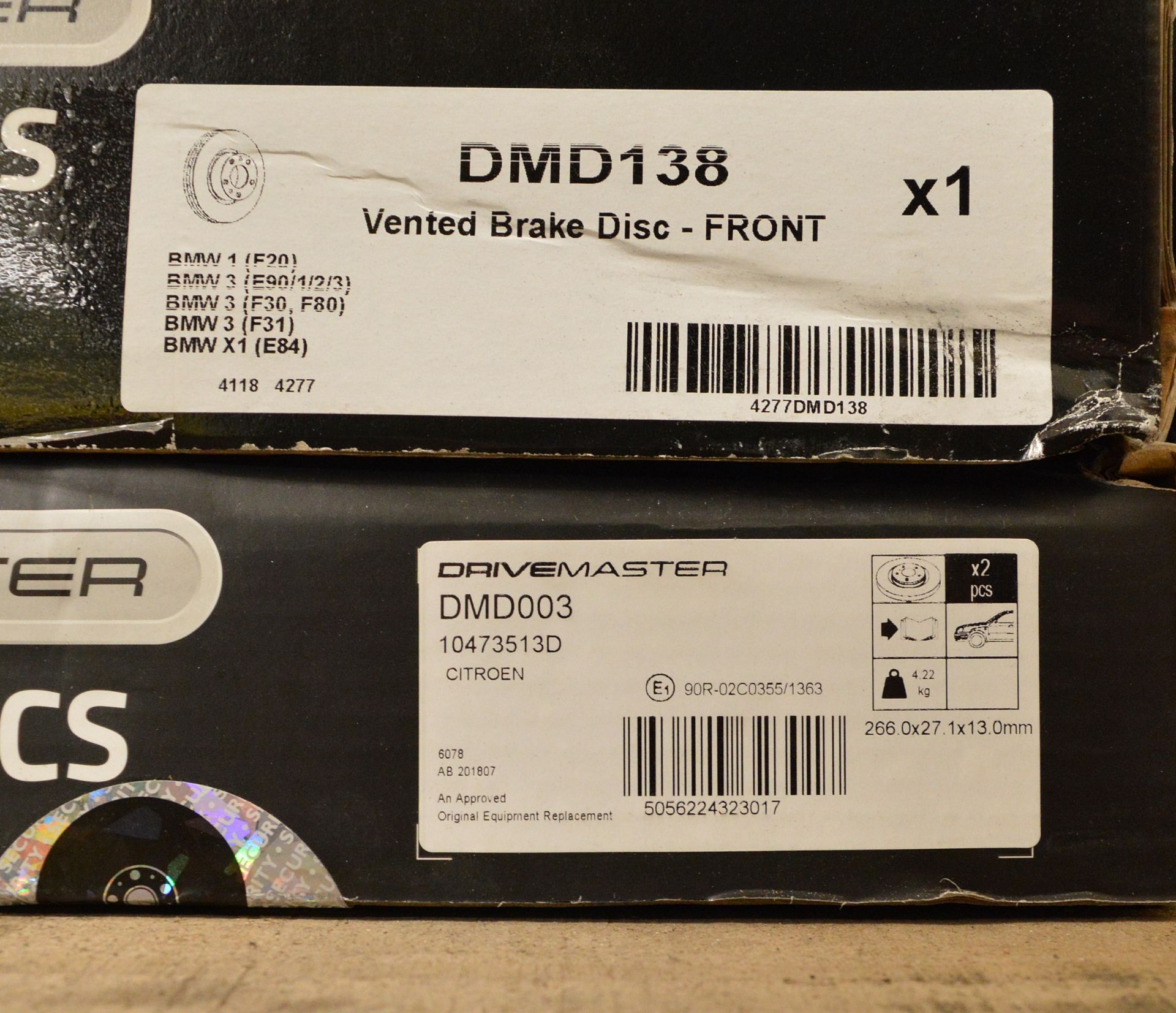 DriveMaster Brake Discs - See photos for part numbers - Image 5 of 13