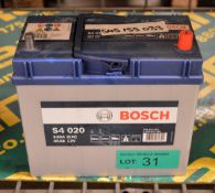 Bosch S4 020 12V 45Ah 330A Battery