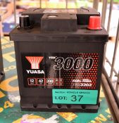 Yuasa YBX3202 12V 42Ah 390A Battery