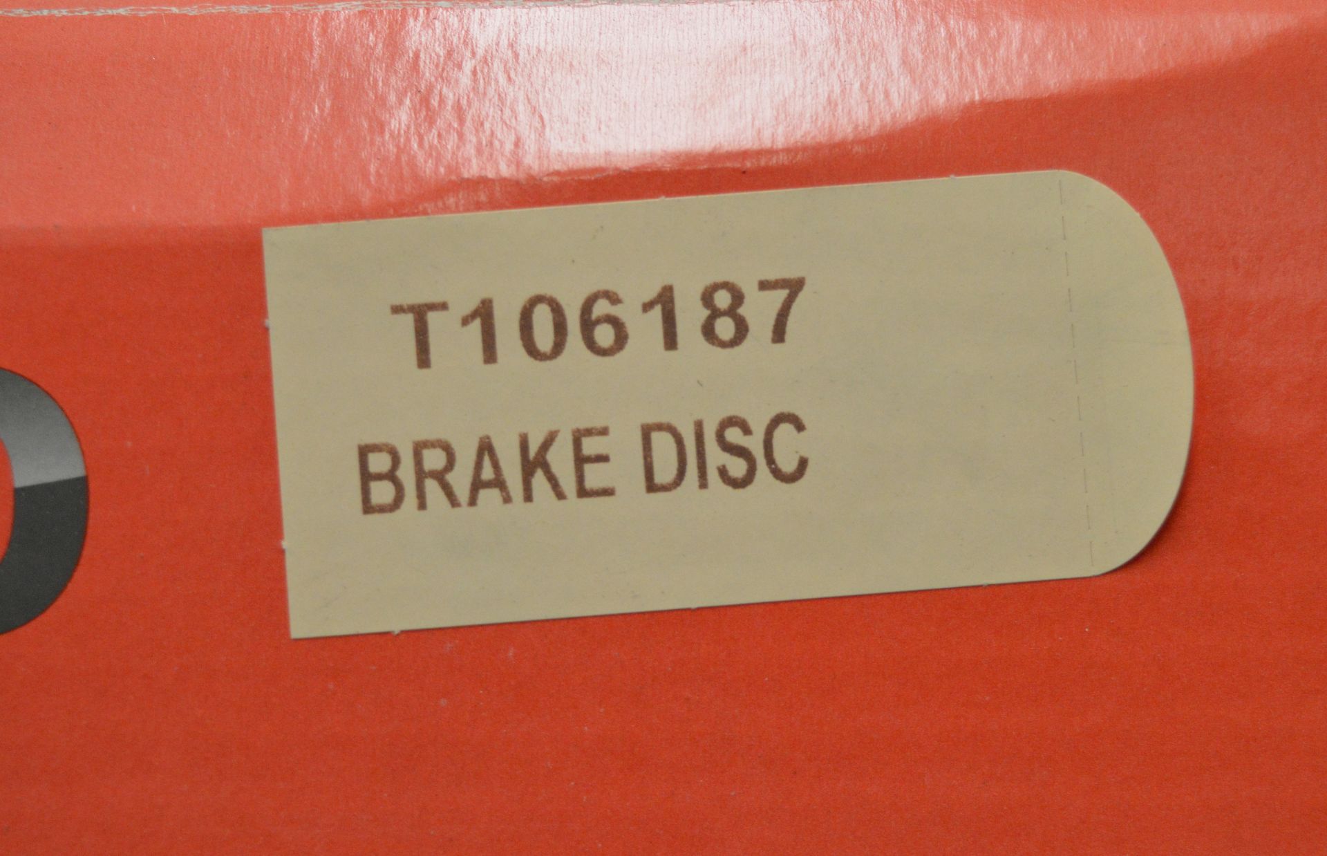 Solid Auto Brake Disc T106187 - Image 2 of 2