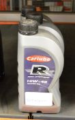 3x 1L Carlube 10W-40 Semi-Synthetic Motor Oil