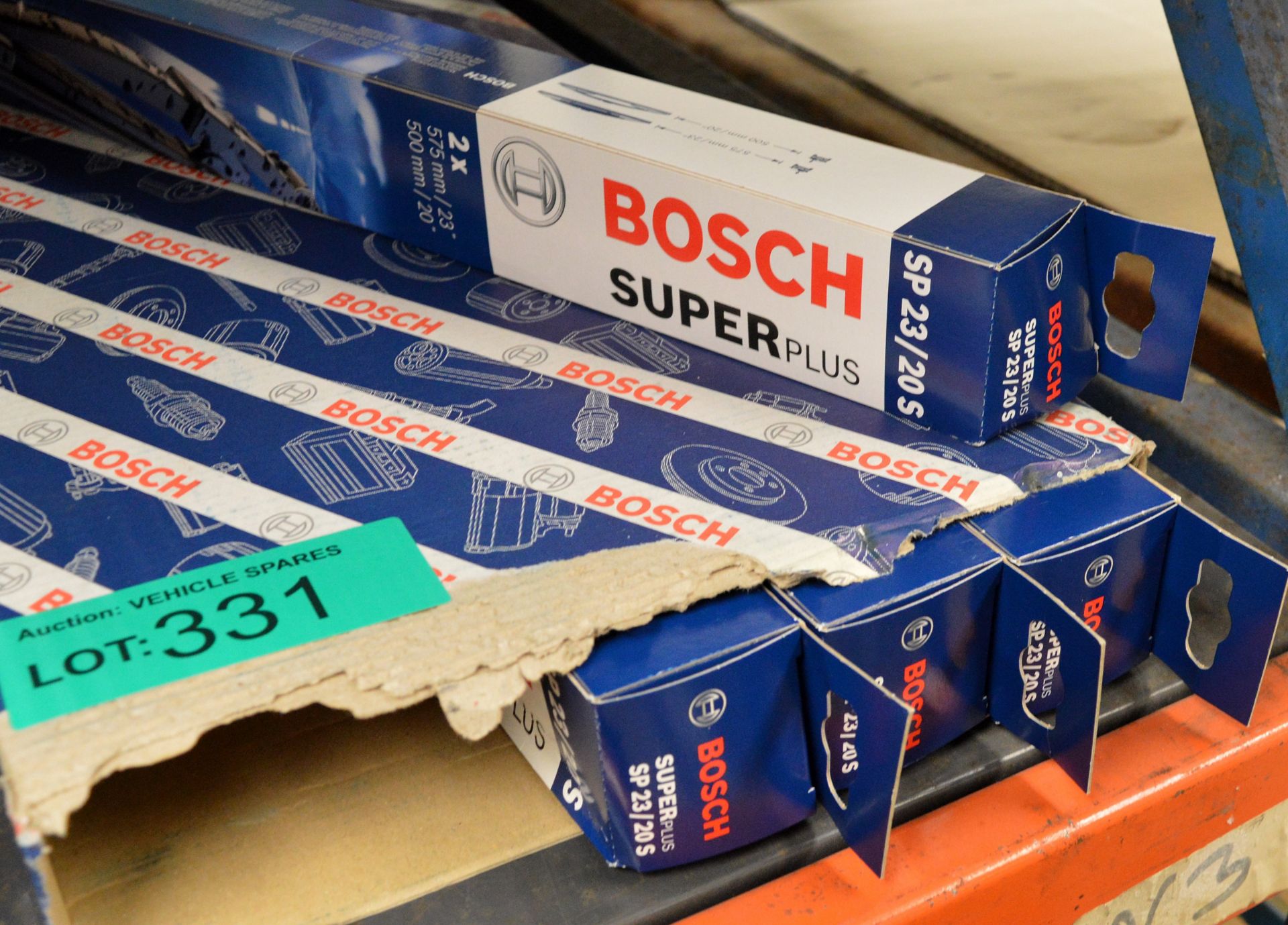 4x Bosch Super Plus Wiper Blades 23/20S - Image 2 of 2