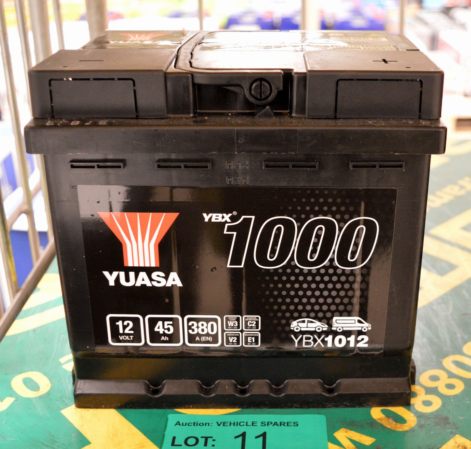 Yuasa YBX1012 12V 45Ah 380A Battery