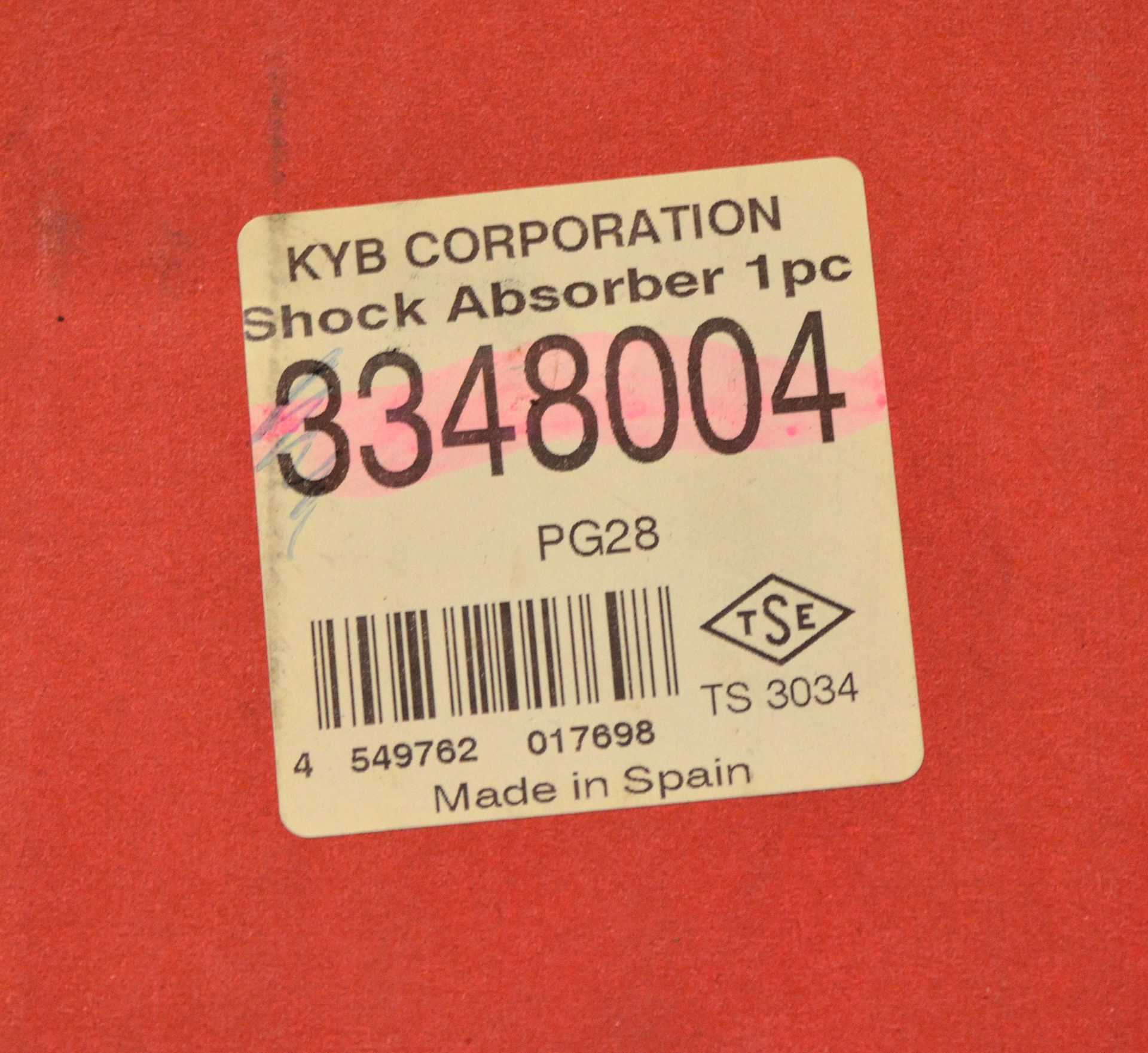 KYB Shock Absorbers 3348041, 3348042, 3348004 - Image 2 of 4