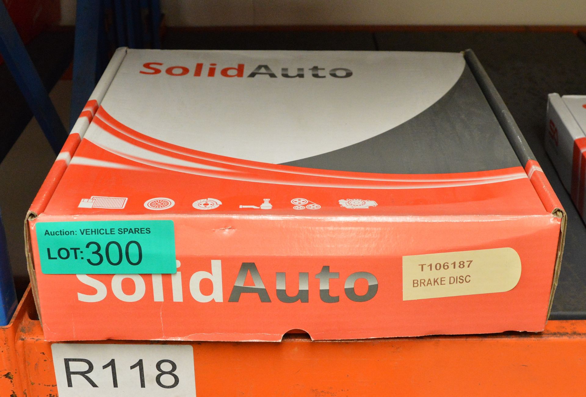 Solid Auto Brake Disc T106187