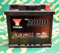 Yuasa YBX3102 12V 42Ah 390A Battery