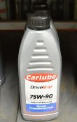 3x Carlube Driveline 75W-90 Manual Transmission Fluid