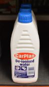 3x CarPlan 1L De-ionised Water