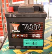 Yuasa YBX3102 12V 42Ah 390A Battery