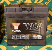 Yuasa YBX1012 12V 45Ah 380A Battery