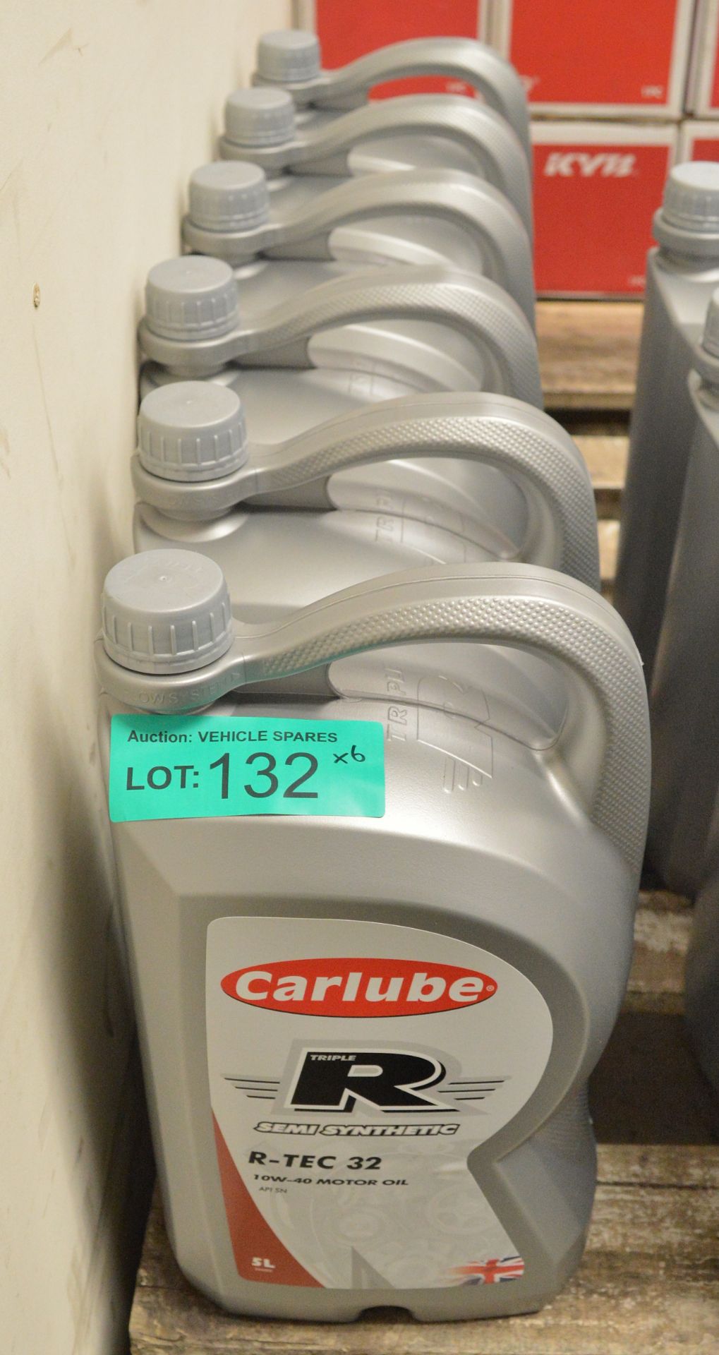 6x 5L Carlube R-Tec 32 10W-40 Semi Synthetic Motor Oil