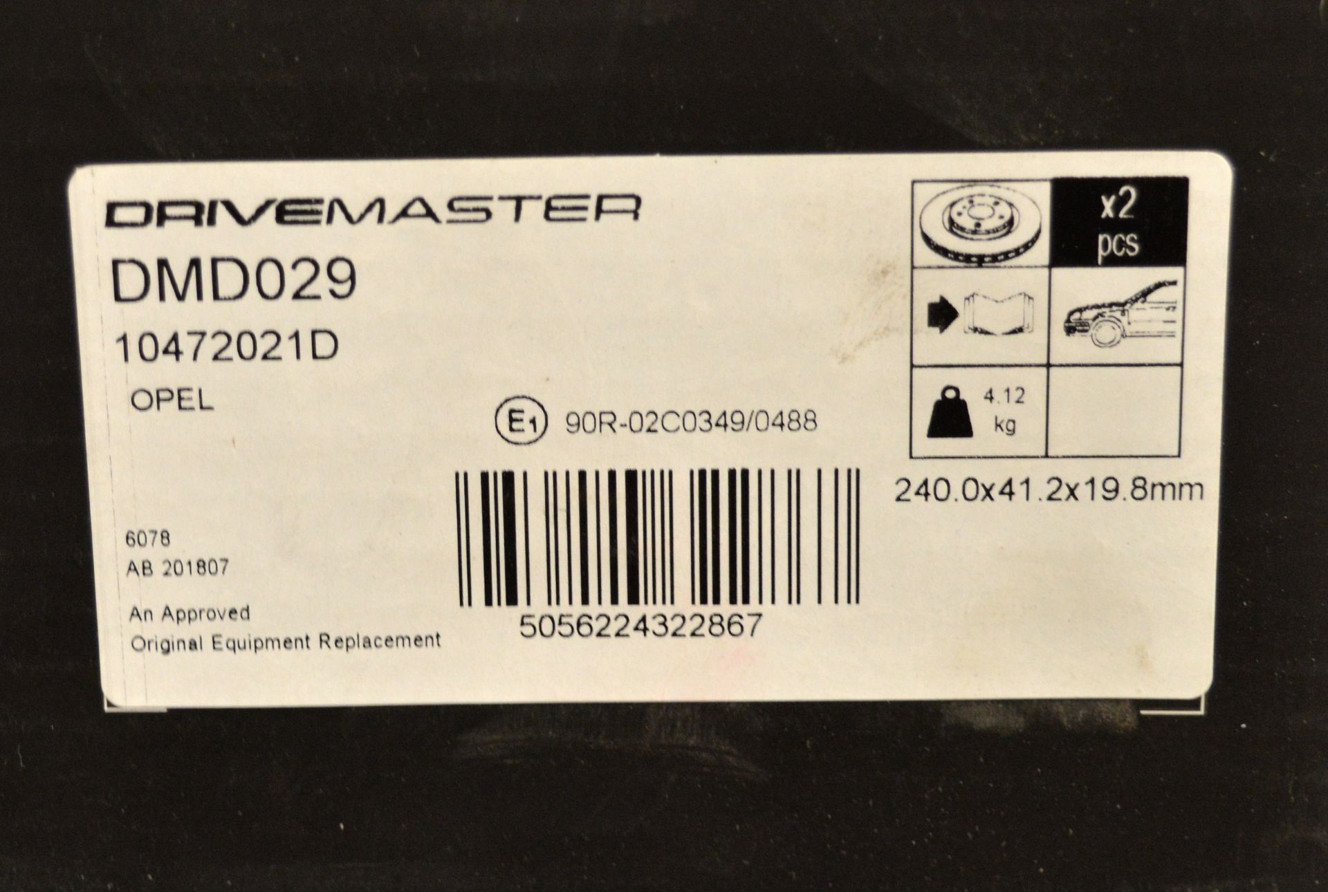 DriveMaster Brake Discs - See photos for part numbers - Image 8 of 10