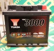 Yuasa YBX3102 12V 42Ah 390A Battery