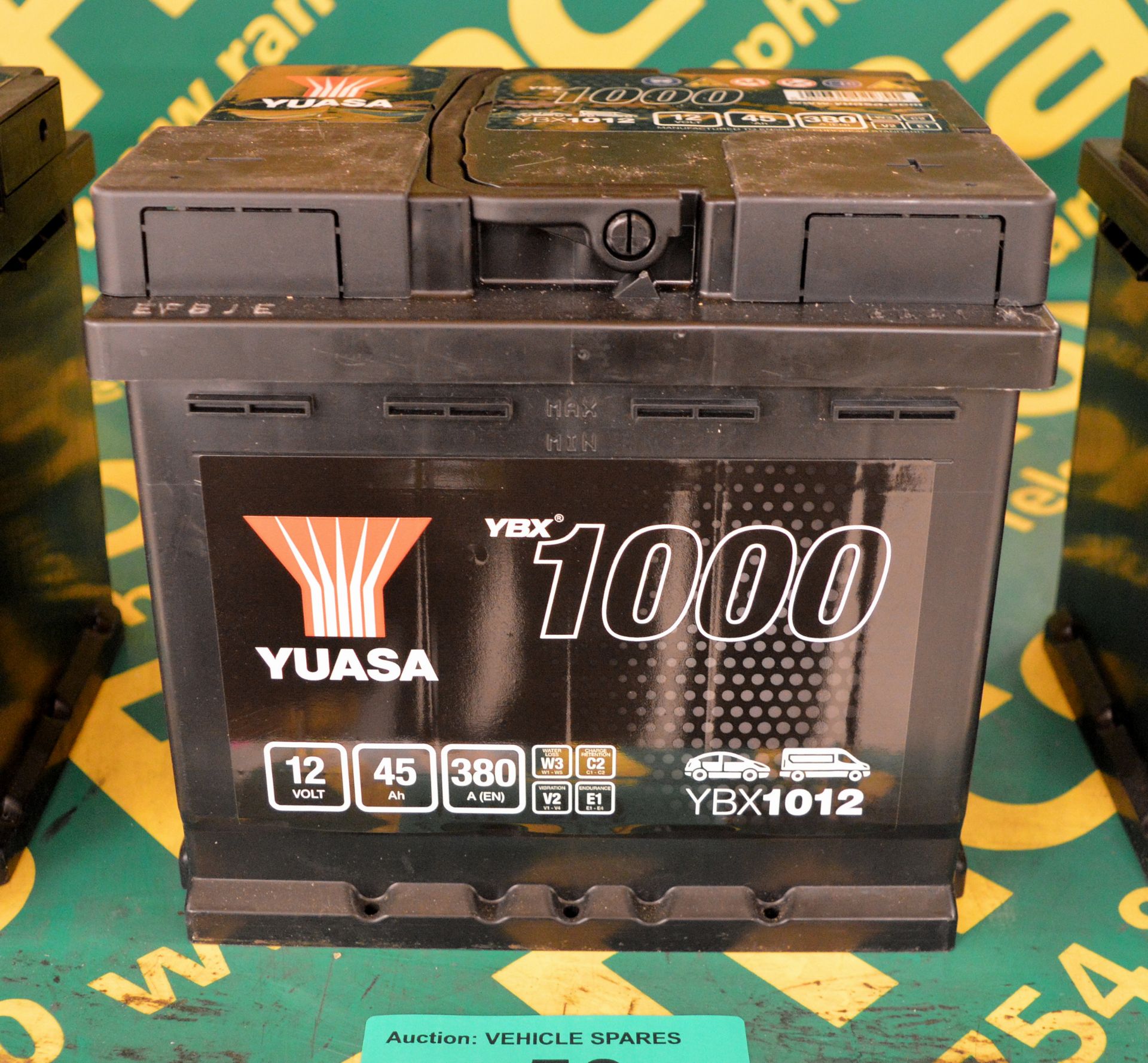 Yuasa YBX1012 12V 45Ah 380A Battery