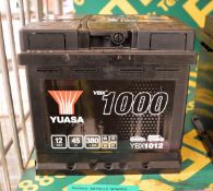 Yuasa YBX1012 12V 45Ah 380A Battery