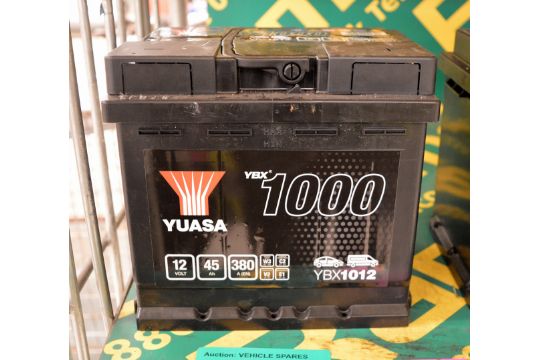 Yuasa YBX1012 12V 45Ah 380A Battery